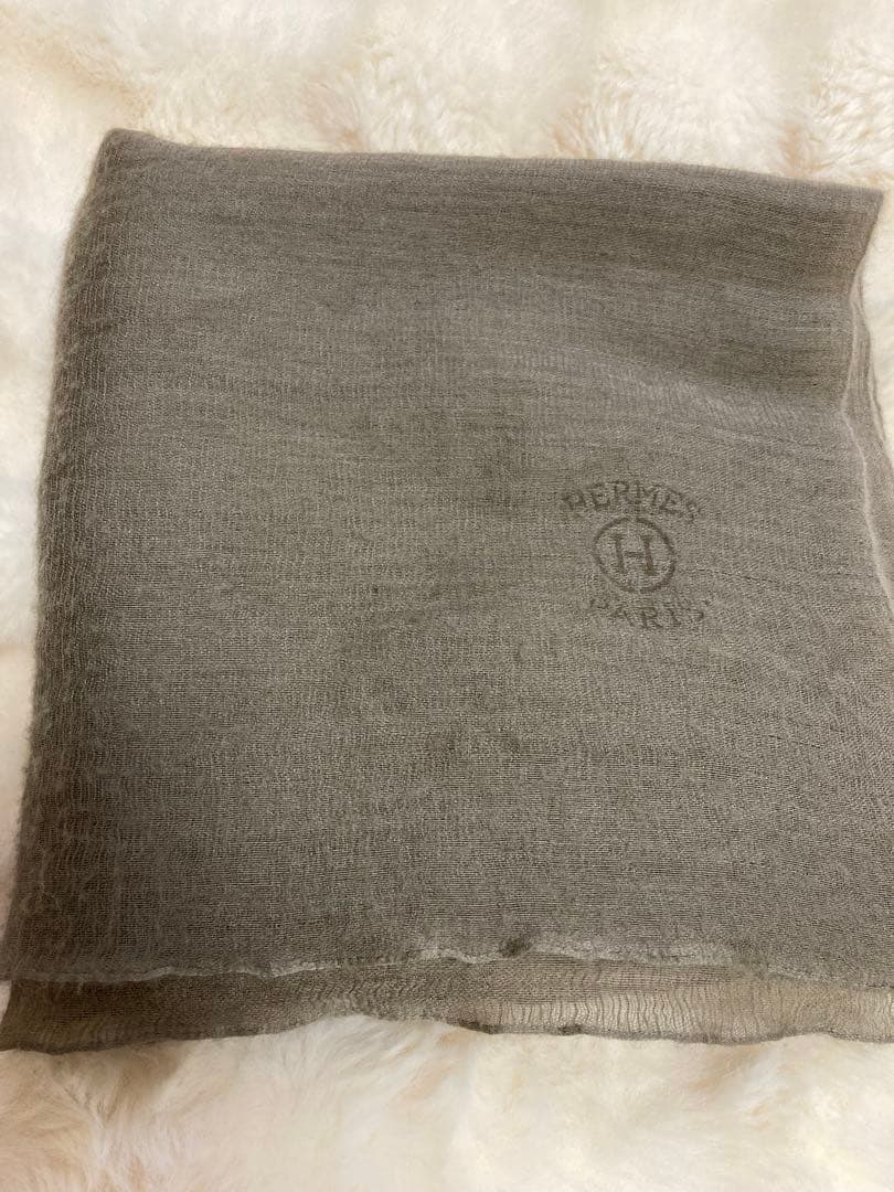 エルメス HERMES Cashmere Silk Stole カシミヤ シルク