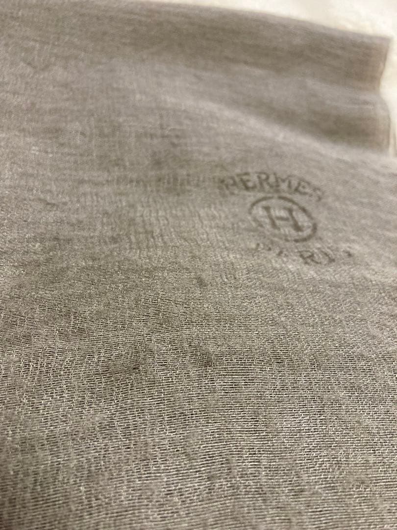 エルメス HERMES Cashmere Silk Stole カシミヤ シルク