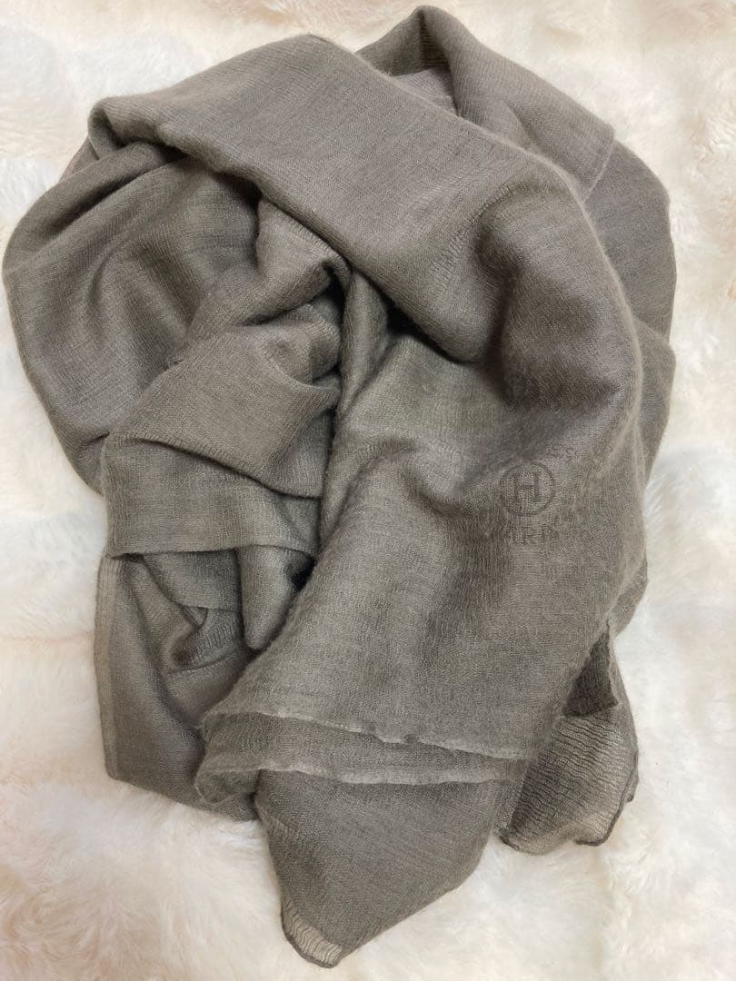 エルメス HERMES Cashmere Silk Stole カシミヤ シルク
