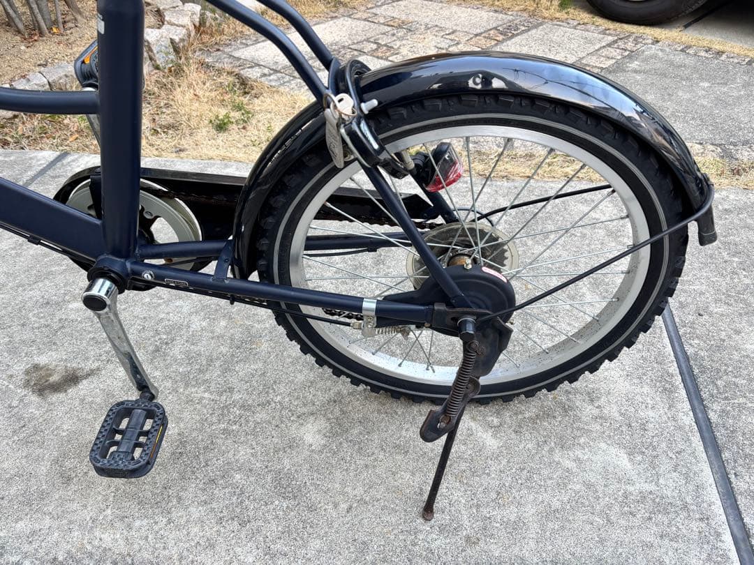 子供用自転車　あさひ　アプレディ20インチ 6段変速 ネイビーブラック