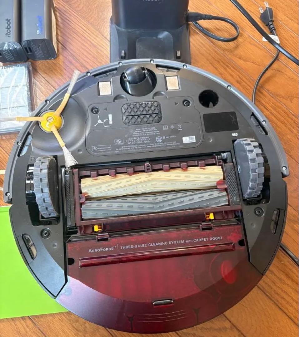【美品】iRobot Roomba 980 本体と付属品
