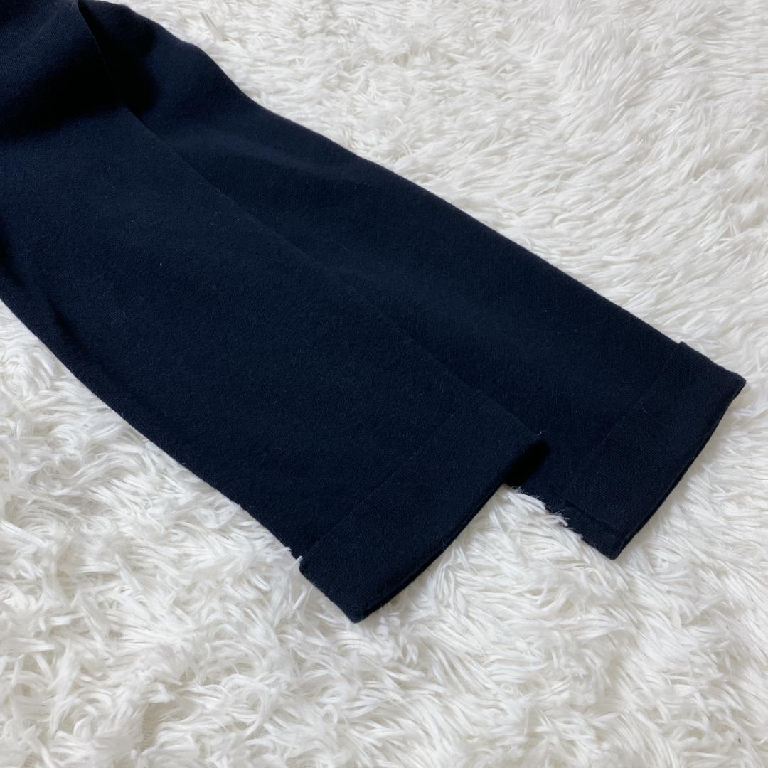 【新品タグ付き】theory 春服 カシミヤ混 ベルト付 ネイビー S