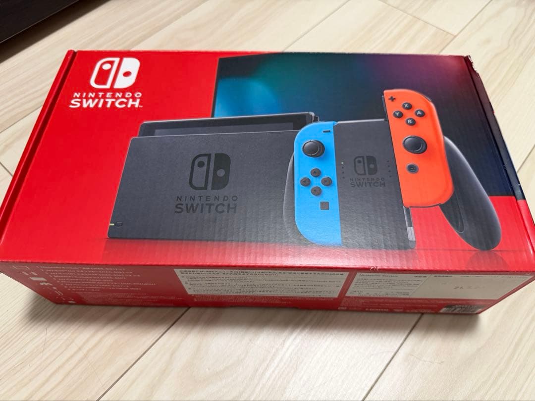 Nintendo Switch 本体セット（バッテリー強化版）※専用ケース付き