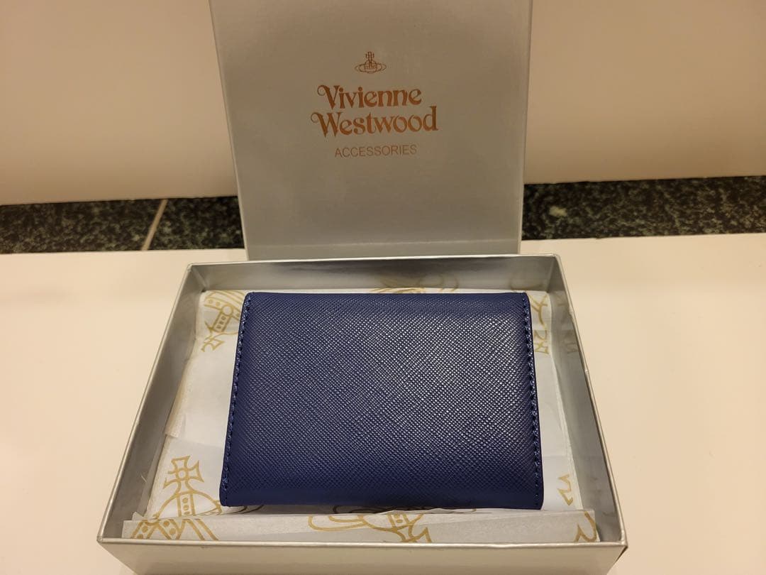 Vivienne Westwood BULE 三つ折り財布