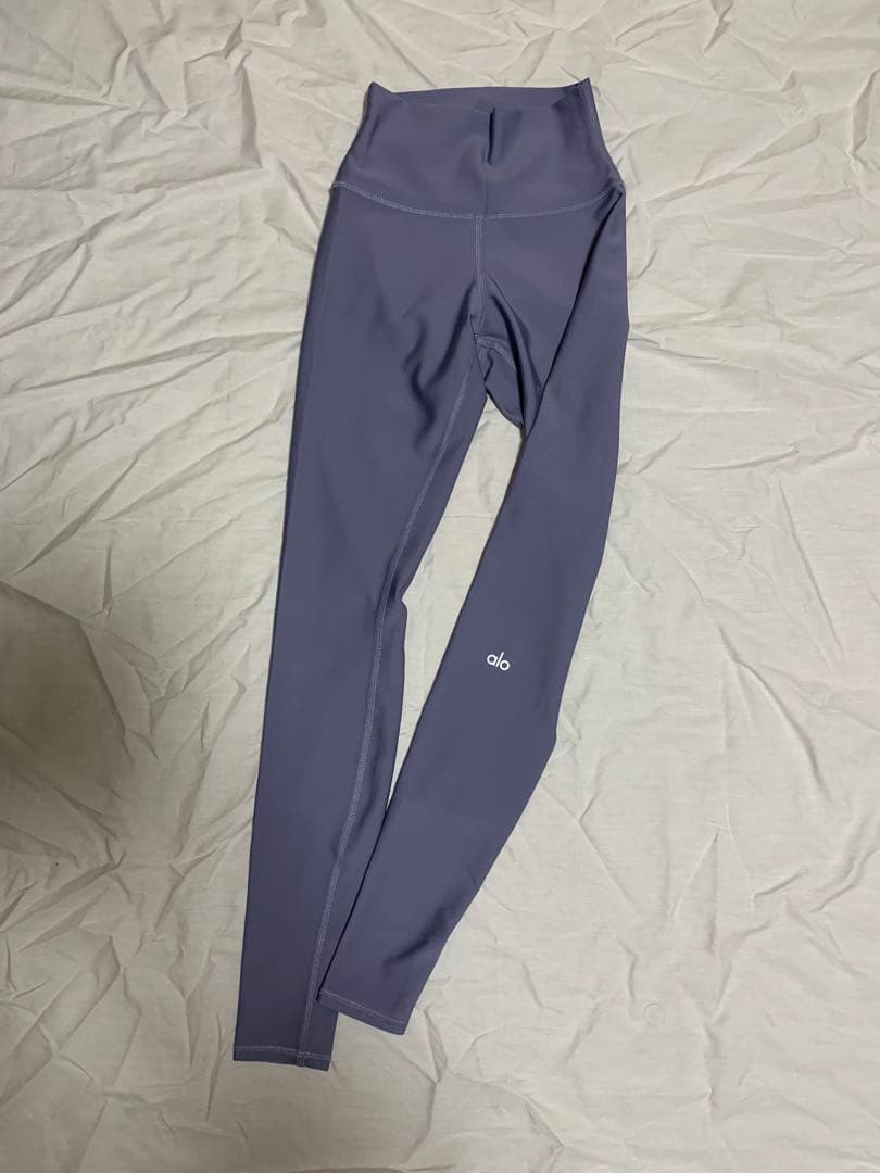 alo YOGA ハイウエストレギンス XXS ブルー系