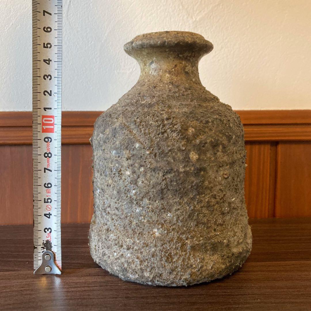 信楽焼 桧垣文壺 花壺 花瓶 壺 古美術 骨董 工芸