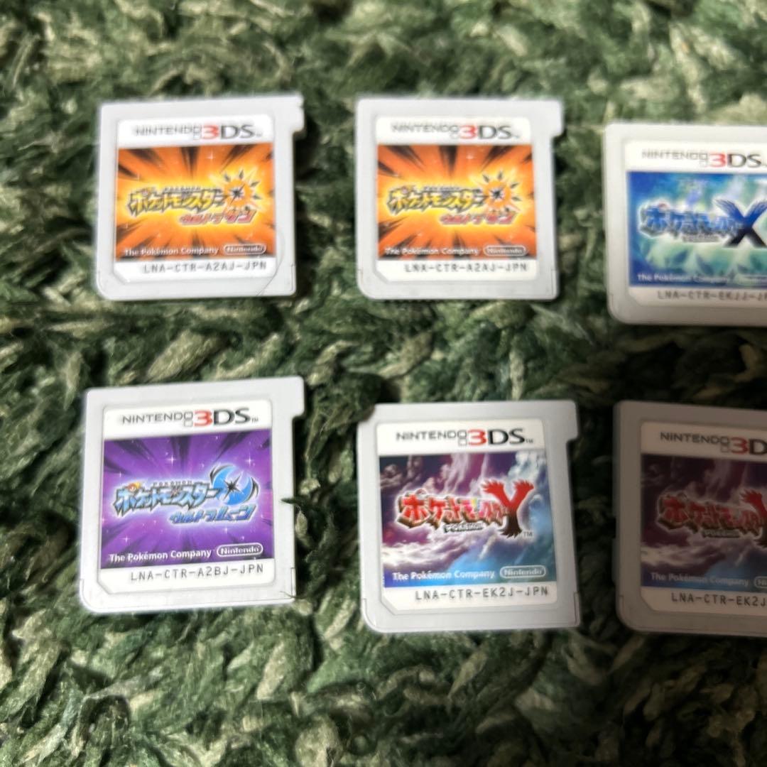 3ds ds ソフト　カセット　セット　ポケモン　おまけ付き 動作確認済み