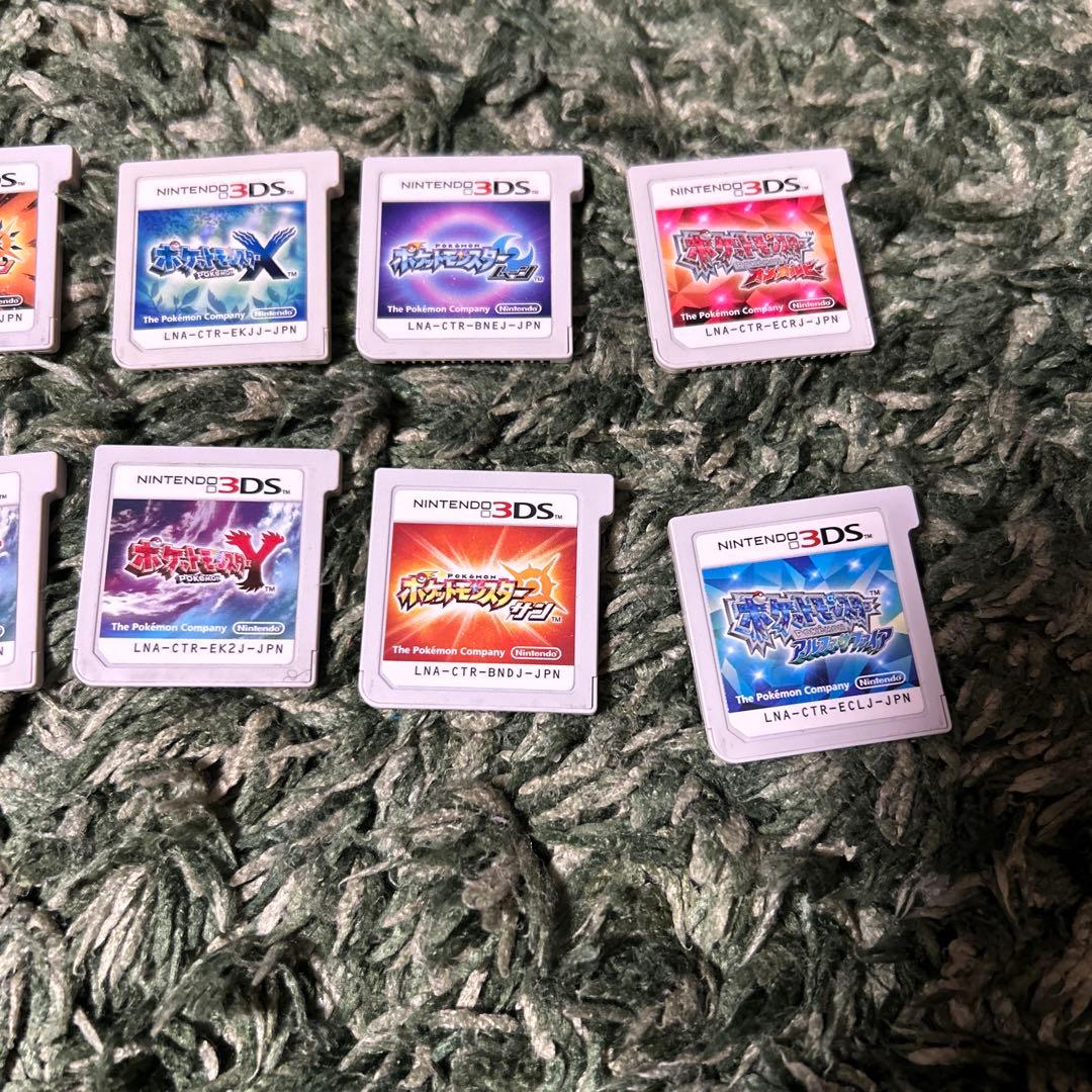 3ds ds ソフト　カセット　セット　ポケモン　おまけ付き 動作確認済み
