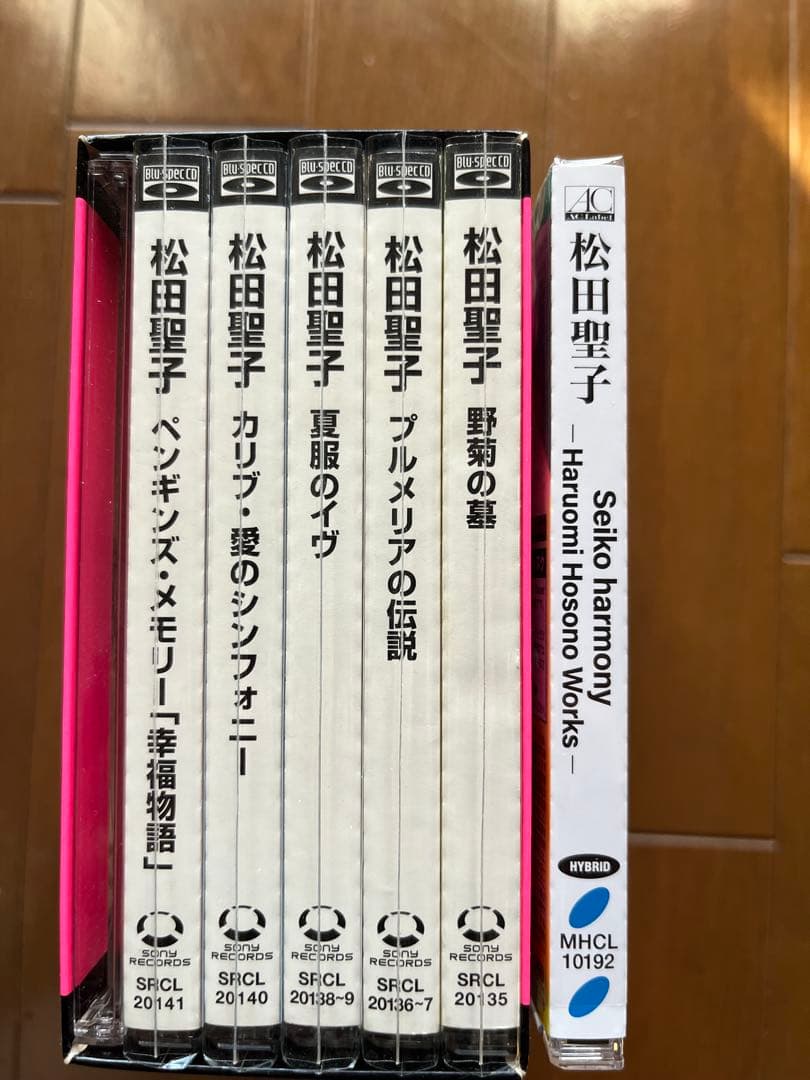 松田聖子 サントラBOX ＋細野晴臣作品集　中井貴一、羽賀研二、神田正輝参加