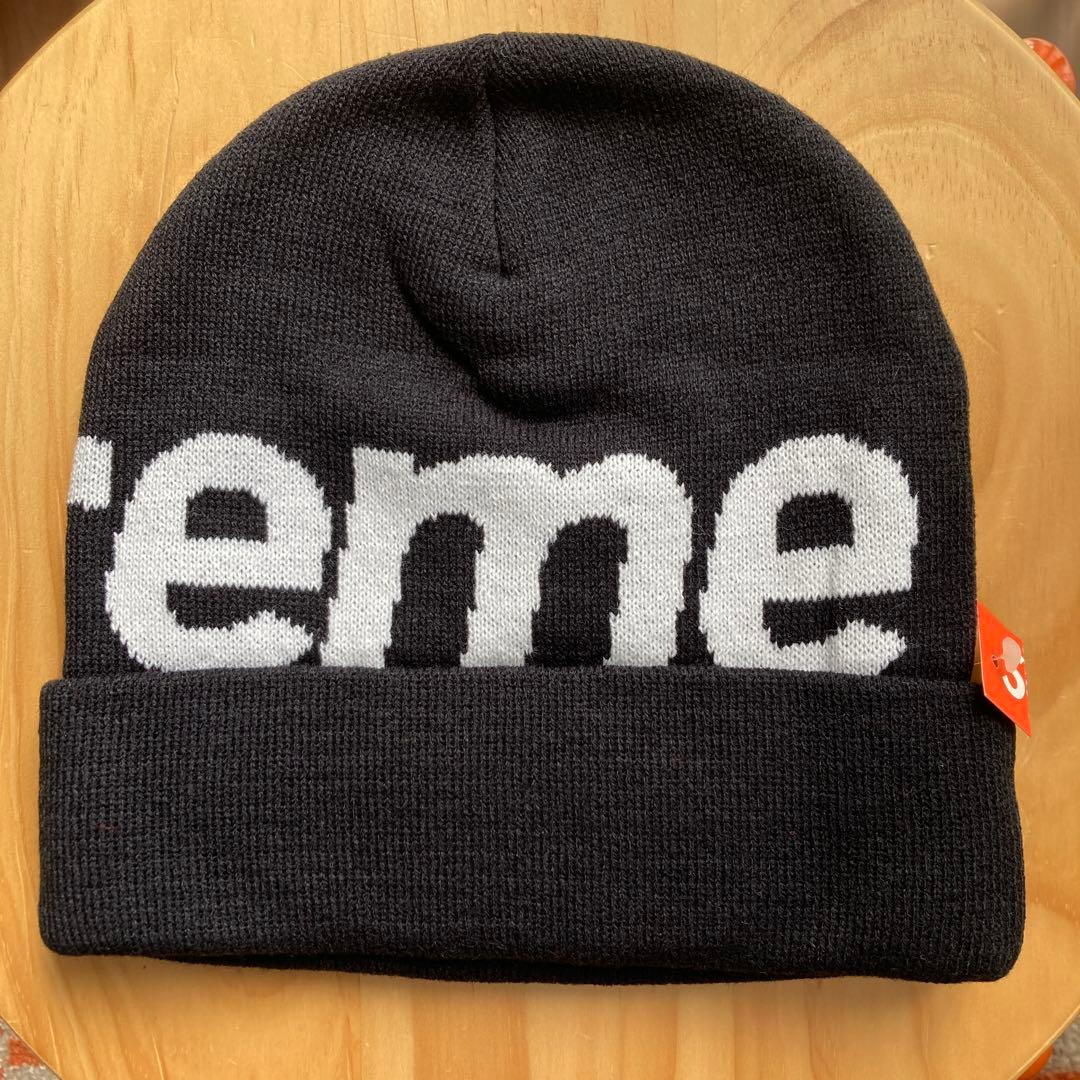 Supreme Big Logo Beanie ニット帽　ビーニー