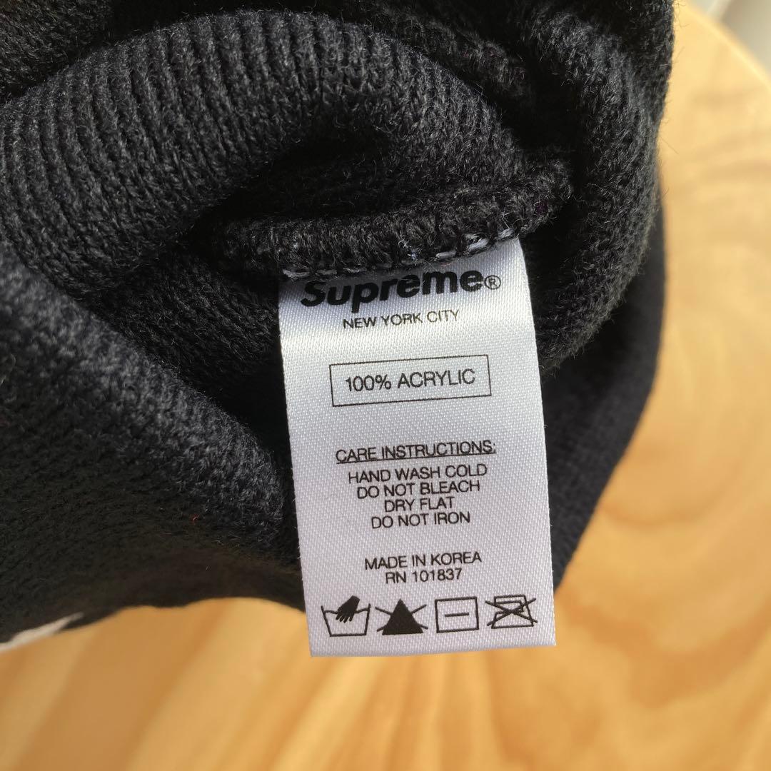 Supreme Big Logo Beanie ニット帽　ビーニー