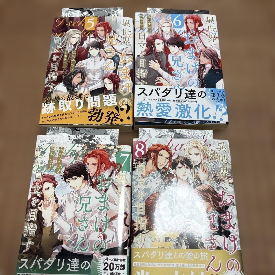 異世界でおまけの兄さん自立を目指す1〜8 松沢ナツオ