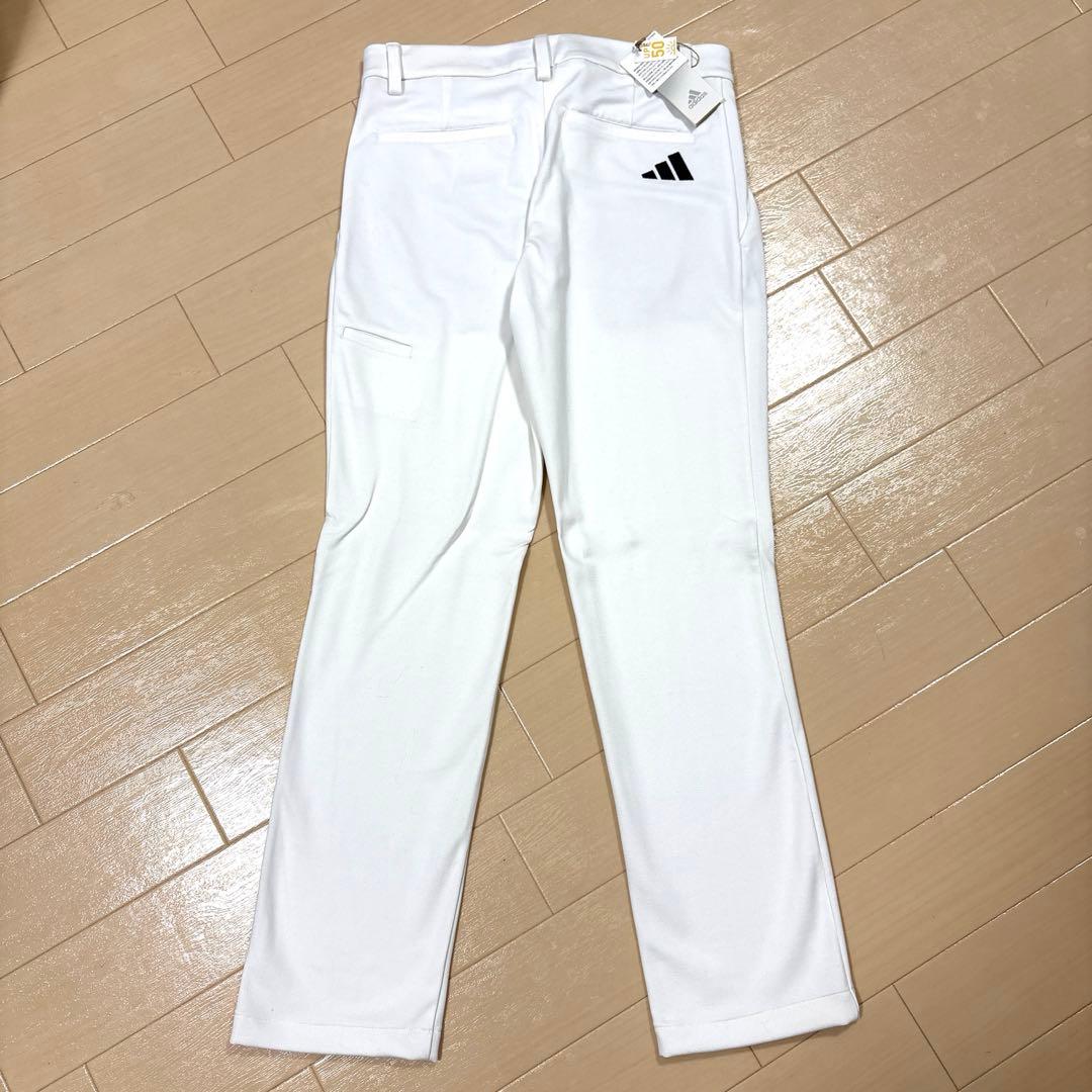 新品 タグ付き adidas ゴルフ パンツ メンズ ホワイト