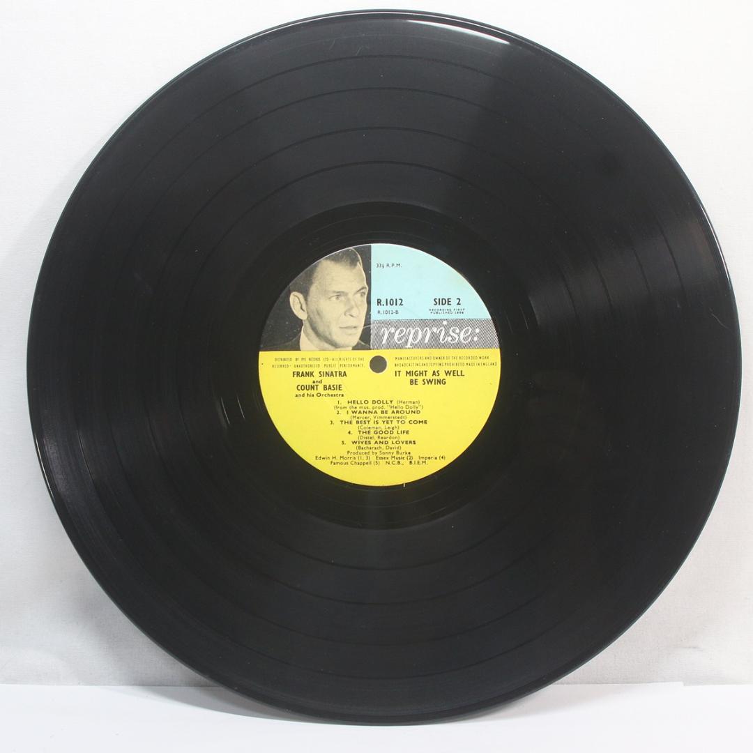 英LP Frank Sinatra & Count Basie UK盤 Mono