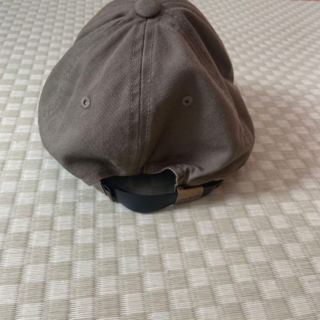n*迎様 FILSON ワークキャップ グレー/カーキ