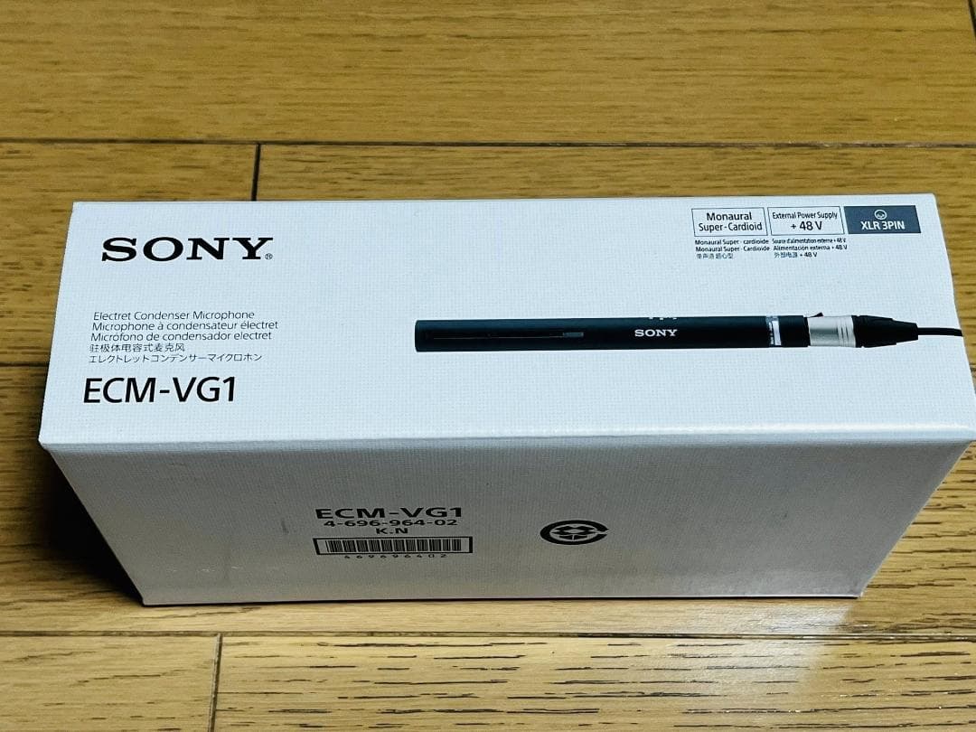 SONY ECM-VG1 コンデンサーマイク