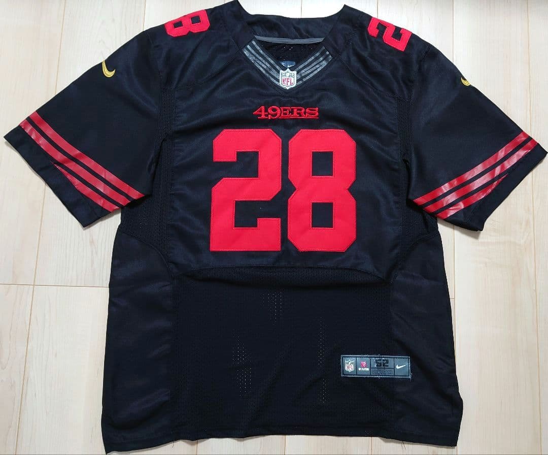 NFL 49ers カルロス・ハイド NIKE リミテッドジャージ【52】