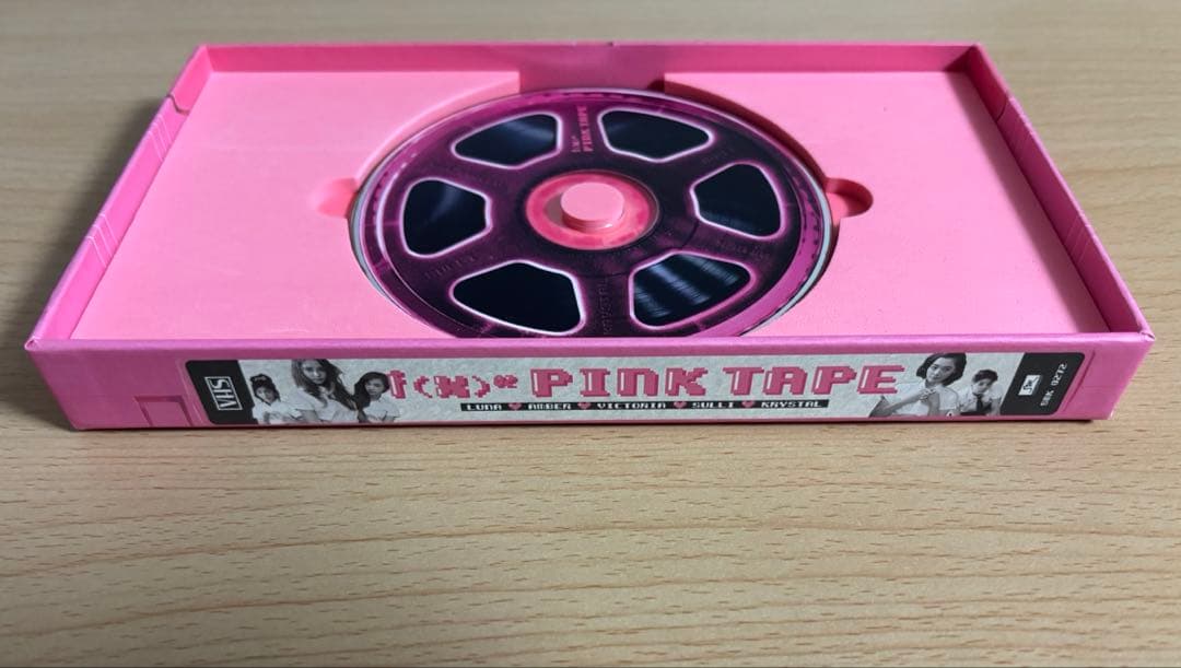 f(x) pinktape CDアルバム　クリスタル　トレカ付
