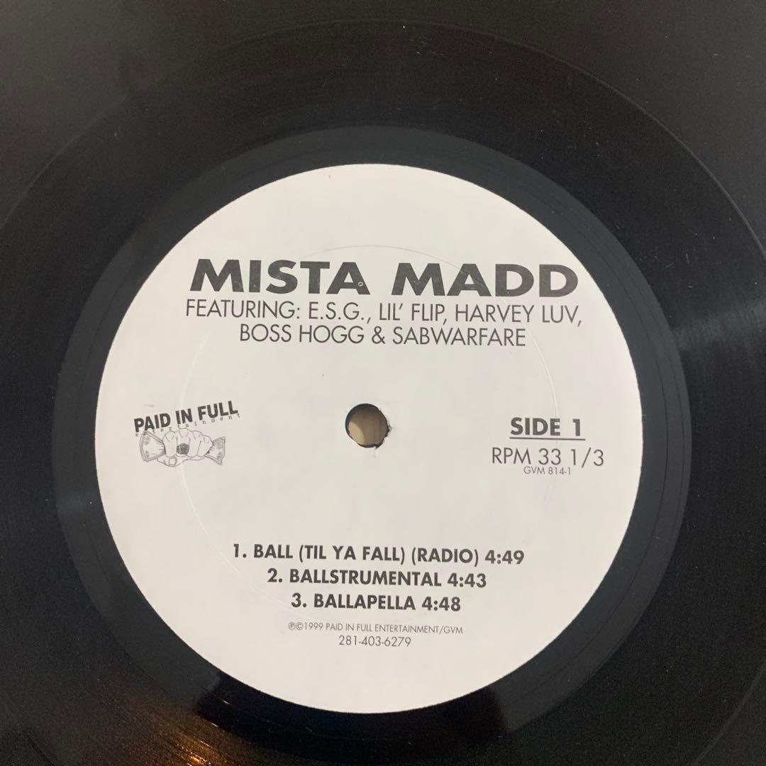 MISTA MADD レコード E.S.G. Lil' Flip 収録曲grap