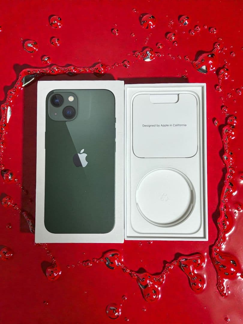 [2月限定3600円引]iPhone 13 256GB グリーン 極美品