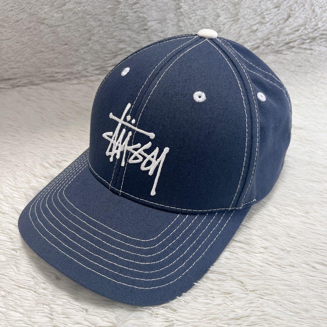 美品 STUSSY Basic Structured Low Pro Cap