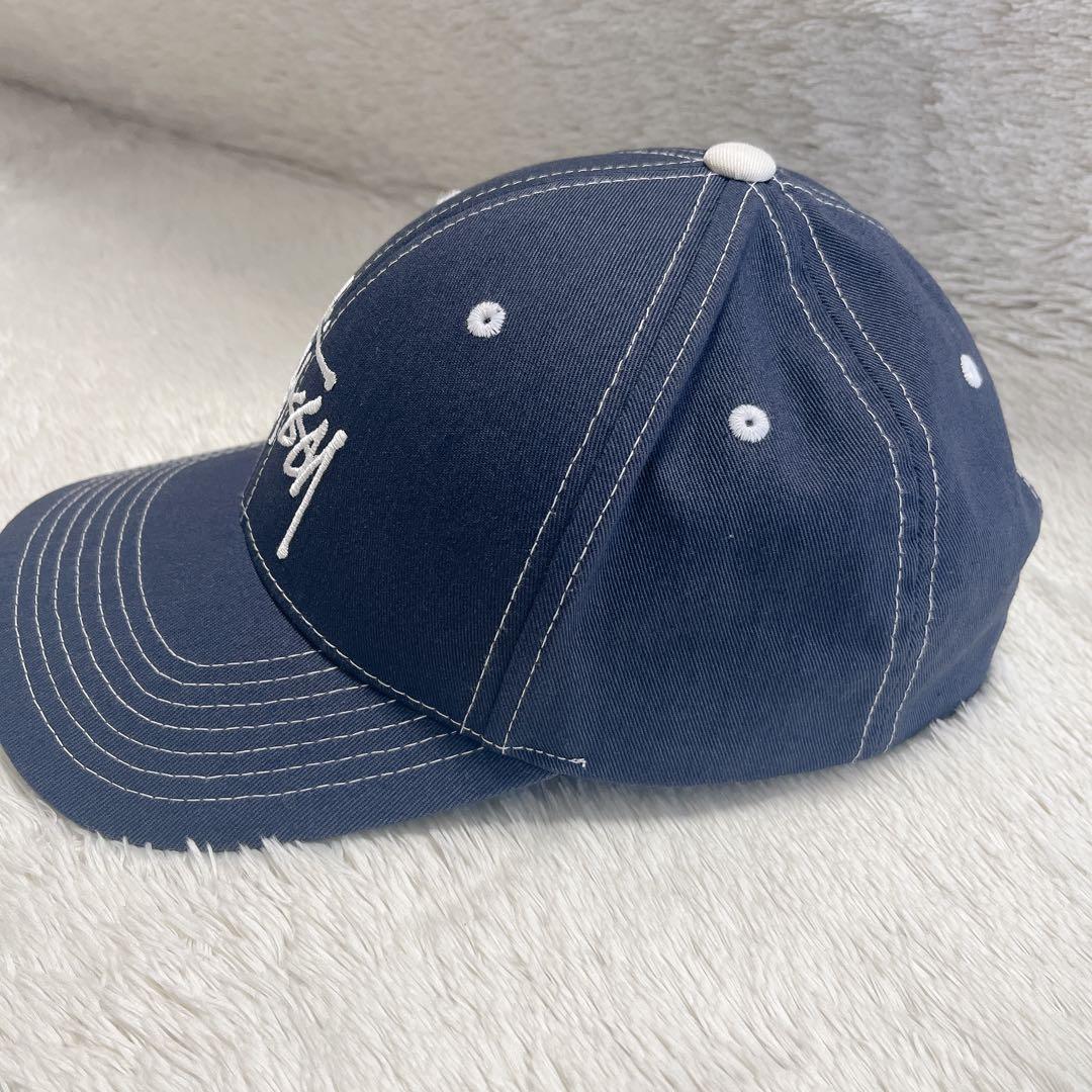 美品 STUSSY Basic Structured Low Pro Cap