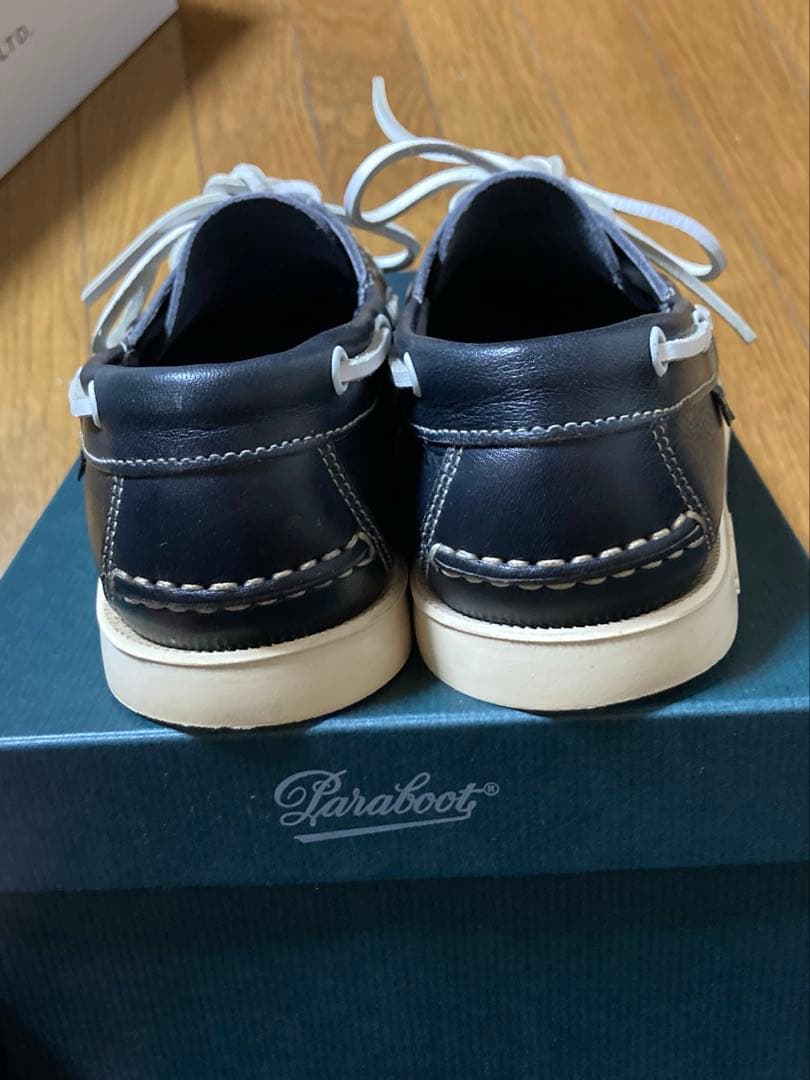 Paraboot デッキシューズ 23㎝ネイビーレザー