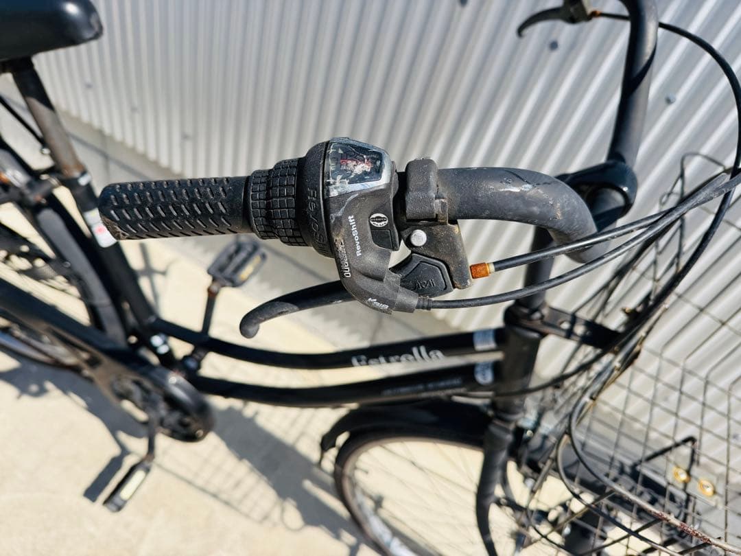 福岡発 Estrella 26インチ 自転車 ママチャリ カゴ付き 通学 通勤