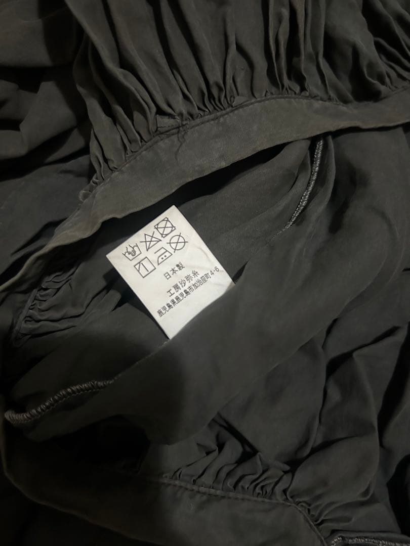 ［まるさん専用］工房沙弥糸　泥染巻きスカート