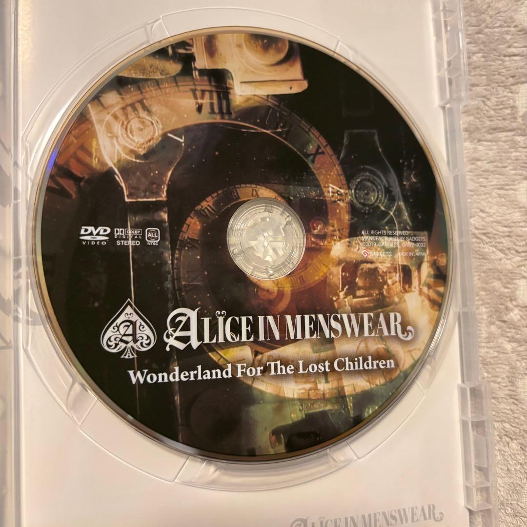 ALICE IN MENSWEAR Live DVD　ラクリマクリスティ