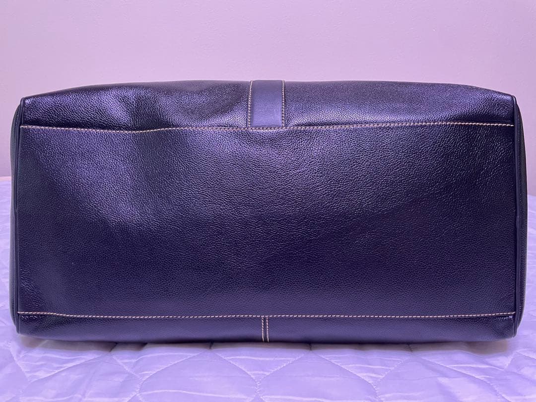 超美品dunhillダンヒルオールレザーボストンバックブラック　ほぼ未使用商品