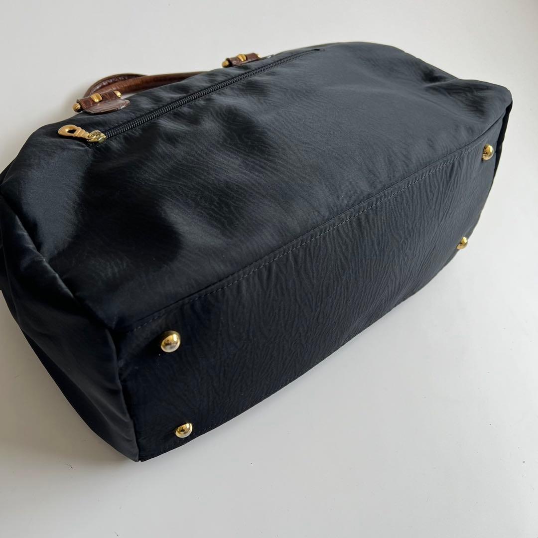 バッグ BALENCIAGA BB CROCO MINI BOSTON BAG