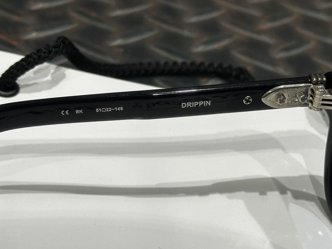 CHROME HEARTS DRIPPIN サングラス シルバー クロムハーツ