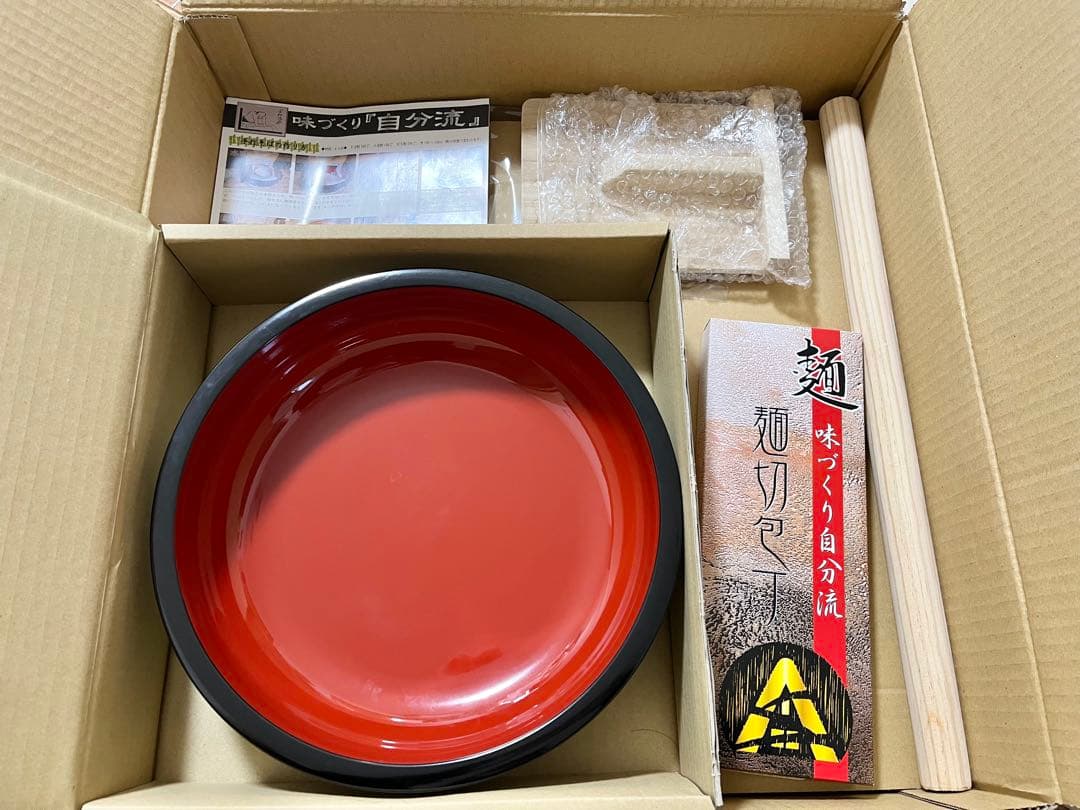 家庭用麺打セット　味づくり自分流　蕎麦打ち