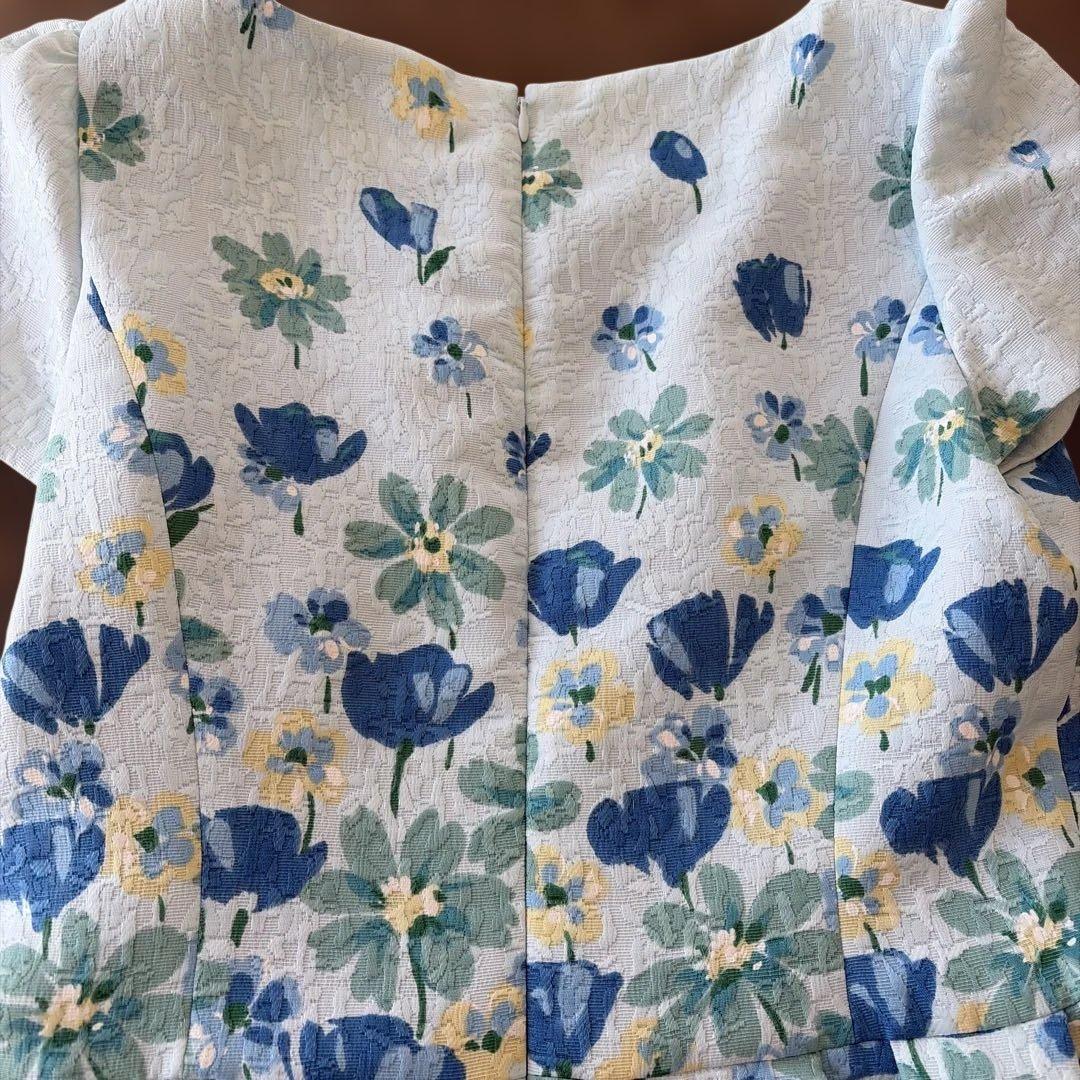 40 エムズグレイシー　花柄ワンピース