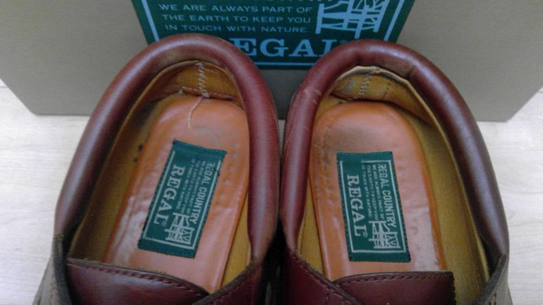 専用リーガル JE-38 デッキシューズ ブラウン REGAL　正規品　希少