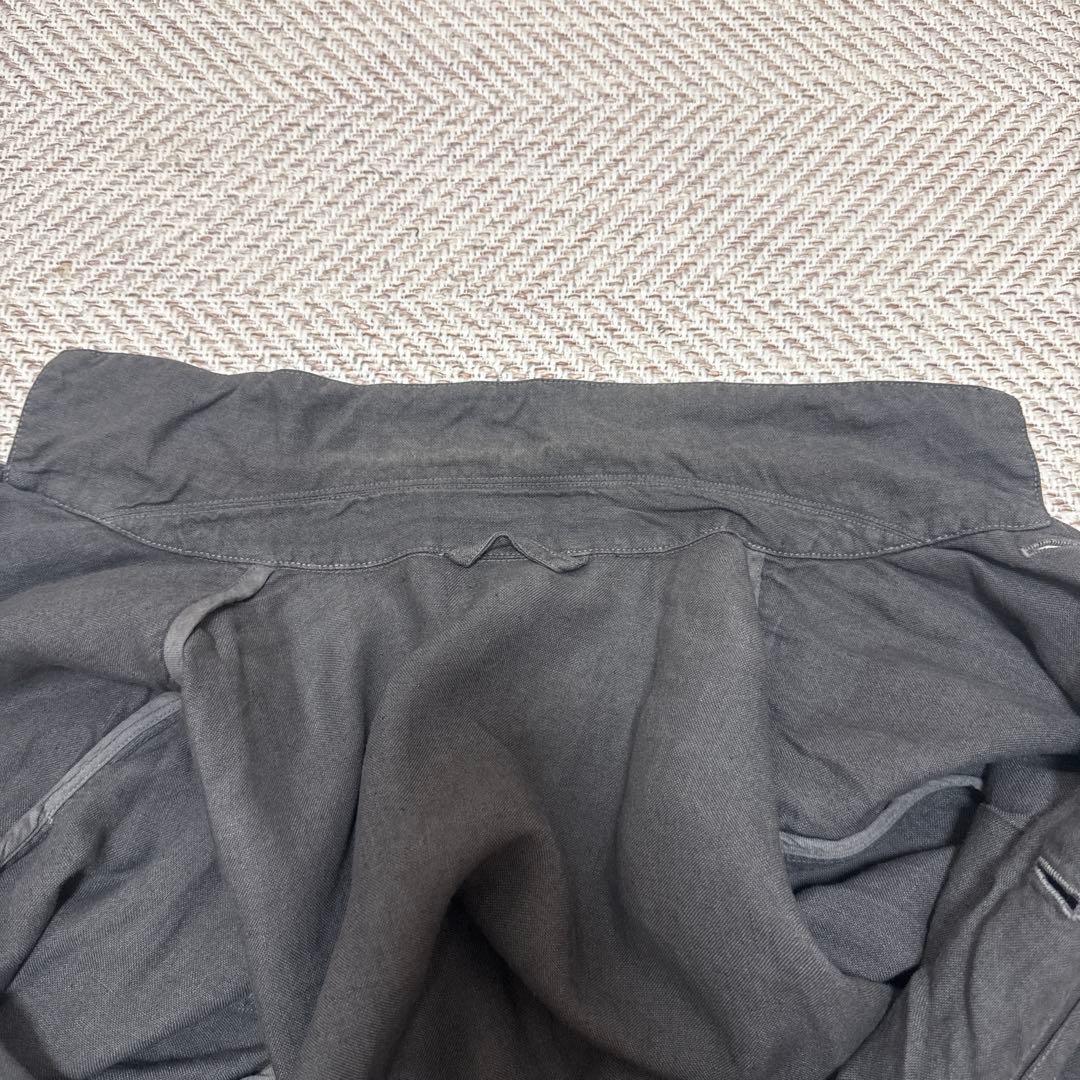 CONFECT ダークグレー リネン カバーオール