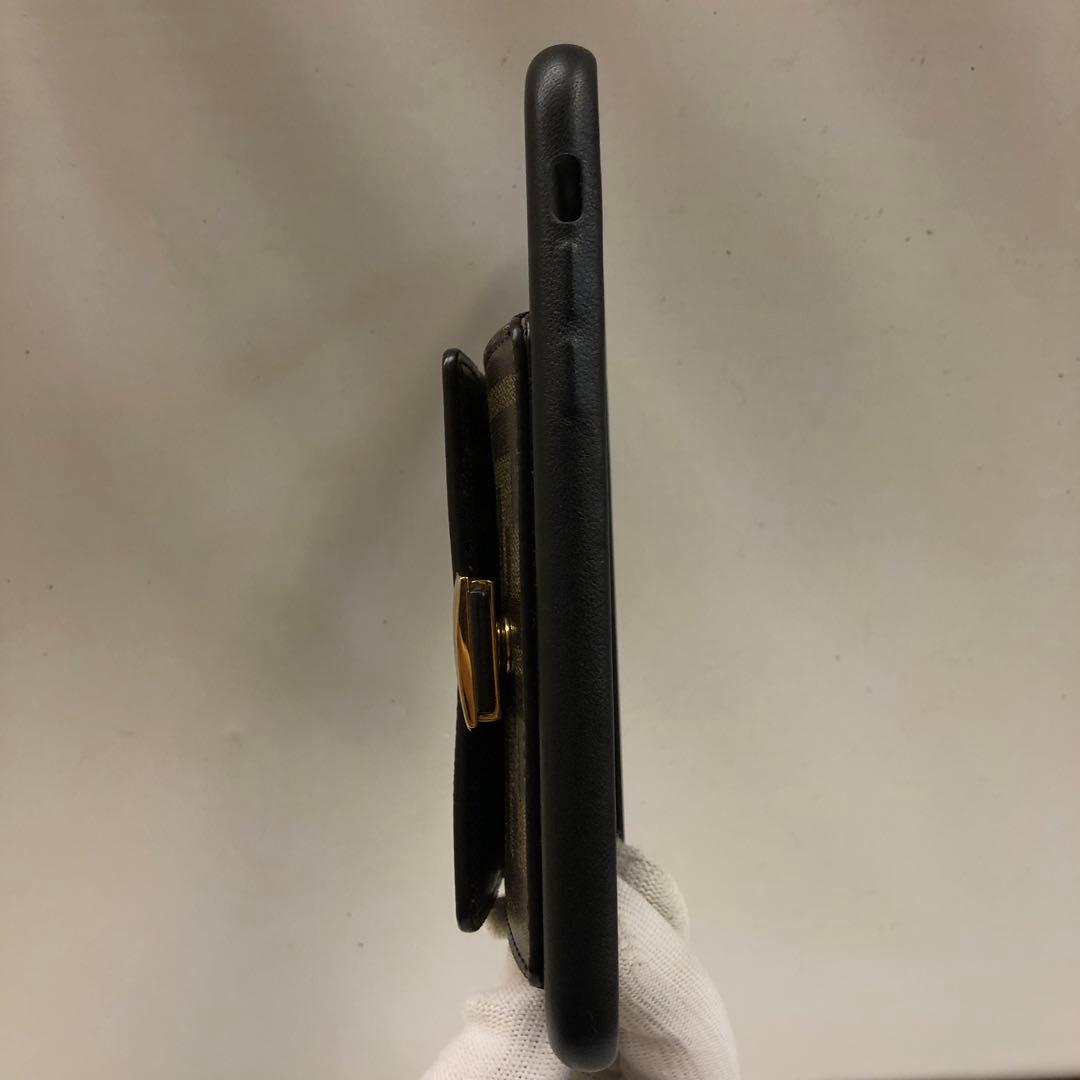 AA18-26 フェンディ ズッカ iPhoneX iPhoneXSケース