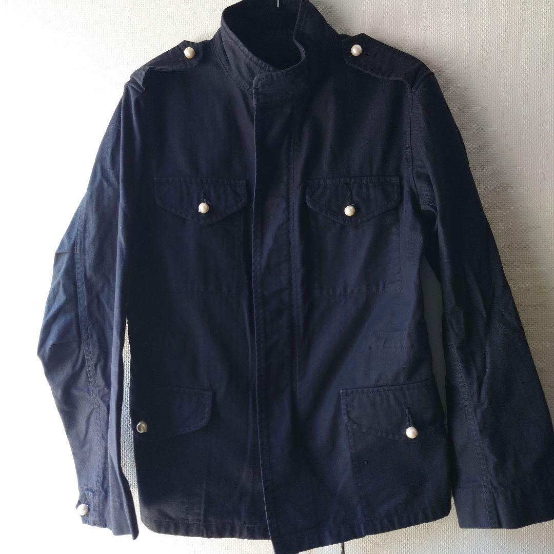 tricot COMME des GARCONS パールミリタリージャケット