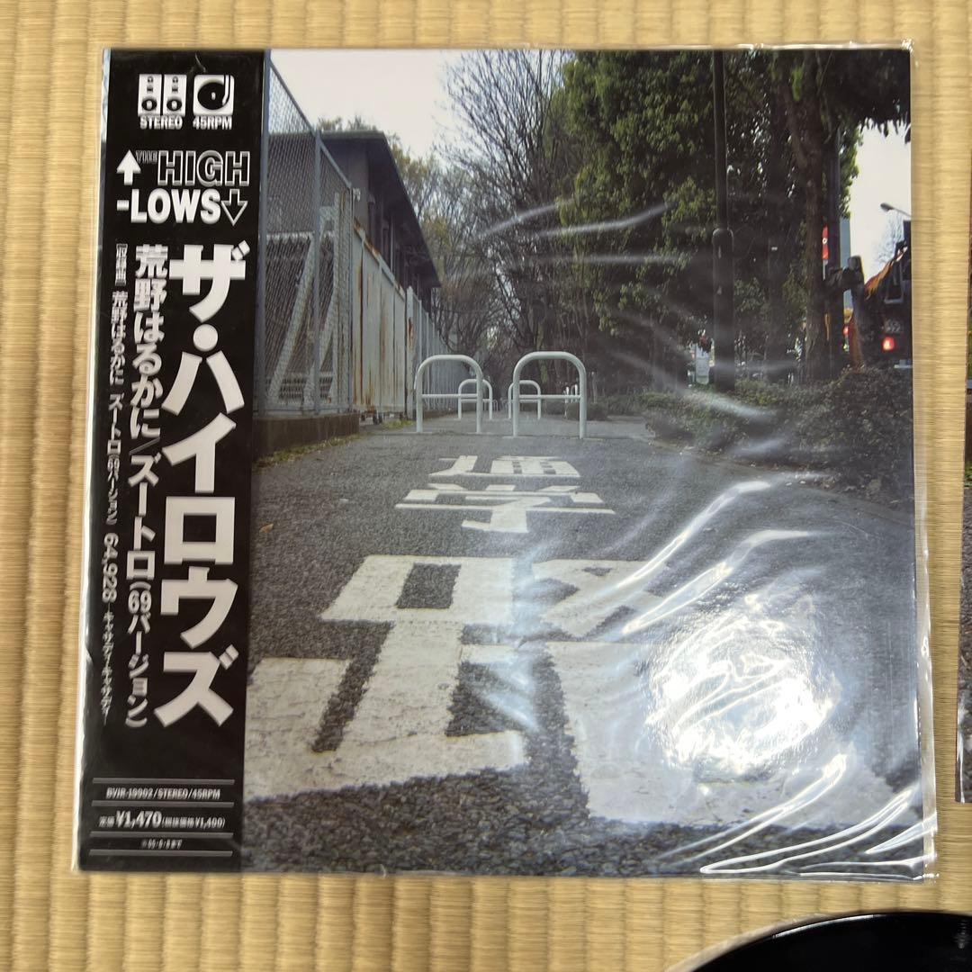 ザ・ハイロウズ HIGH-LOWS レコー ド荒野はるかに/ズートロ　希少
