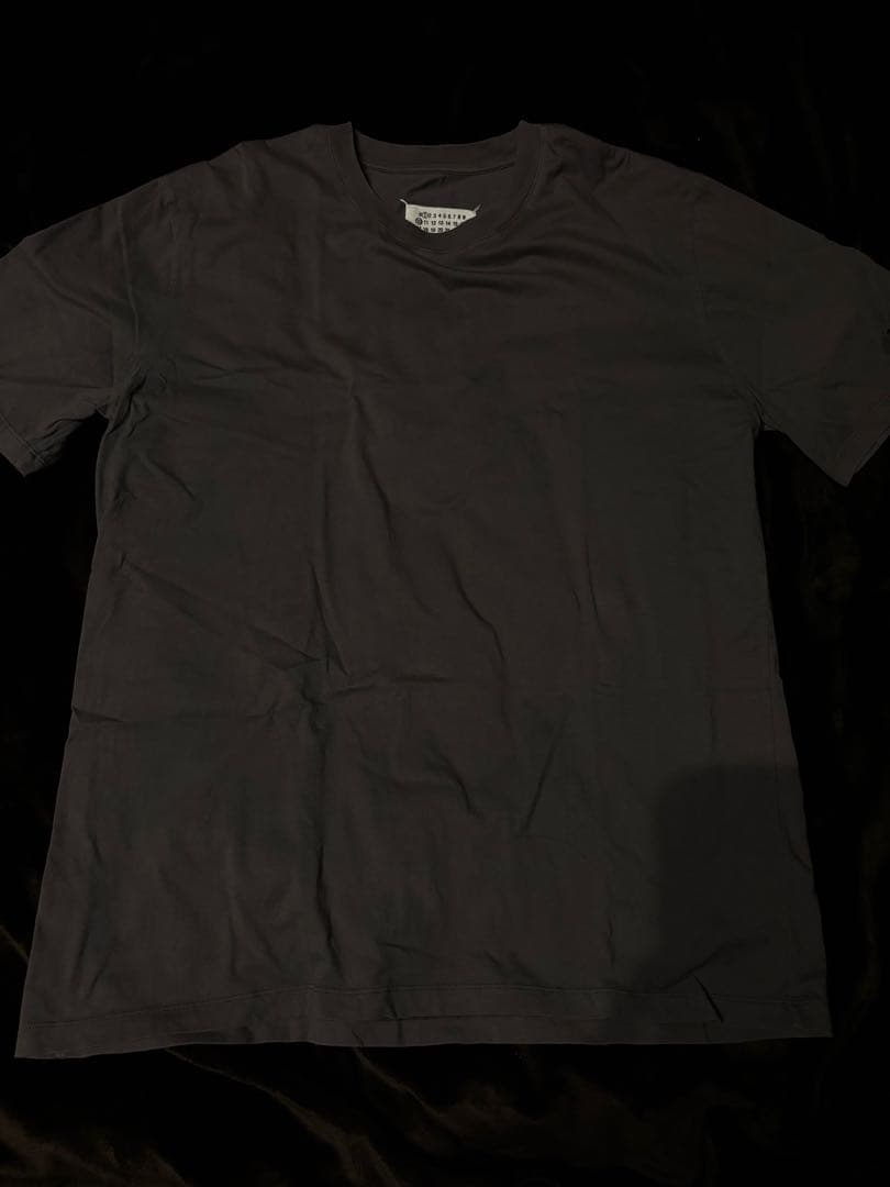 り*様 マルジェラ　無地Ｔシャツ　チャコールグレー　サイズＸＬ