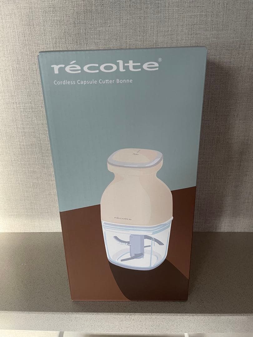 ★12月12日購入★récolte RCP74 フードプロセッサー