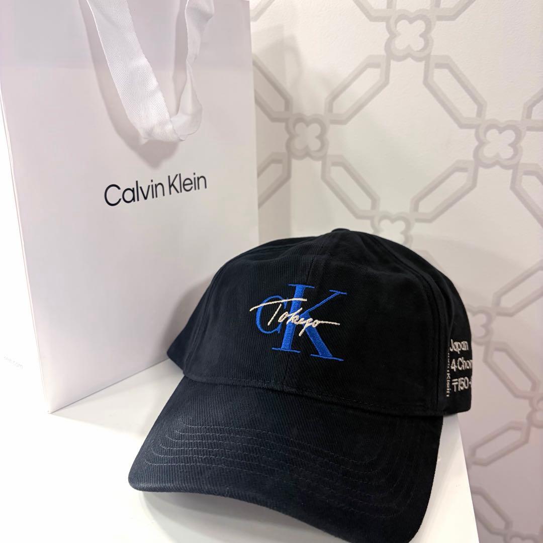 はるまぁ　カルバンクライン　ベースボールキャップ　原宿限定品