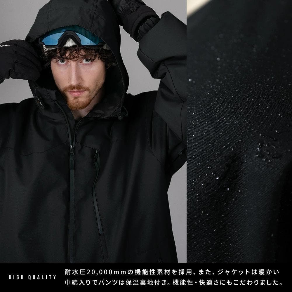 BLACK 　M　上下セット　新品　定価13,800円　最新　ブラック