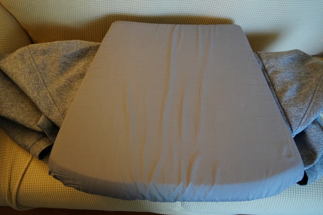 MUJI 空気でできたソファ チャコール　空気入れなし