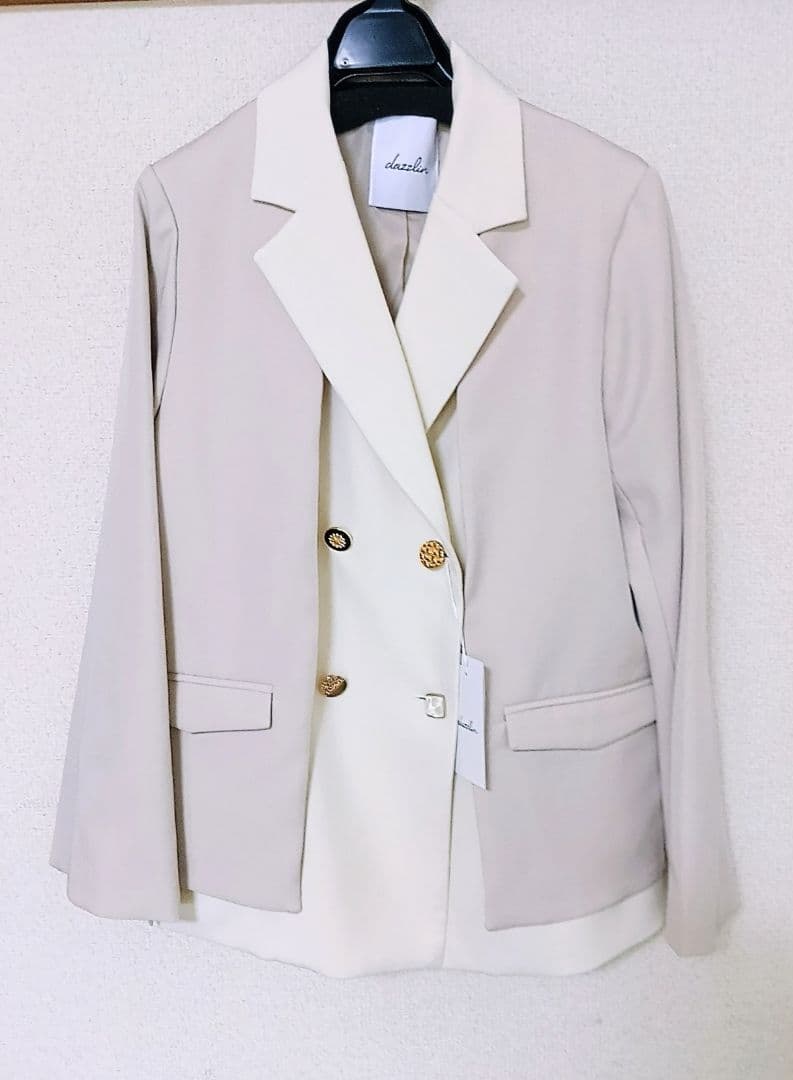 dazzlin ダブルボタンテーラージャケット 新品