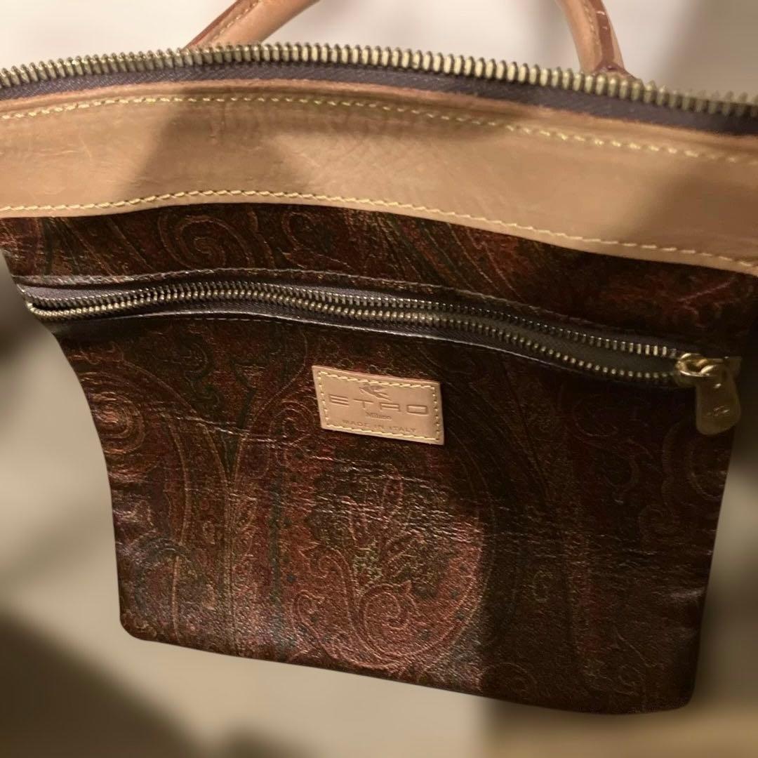 【ETRO】エトロ　ボストンバッグ
