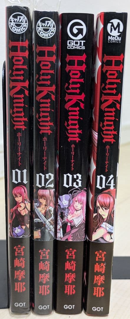 Blush-DC 10巻＋ Holy Knight 4巻 セット 宮崎摩耶
