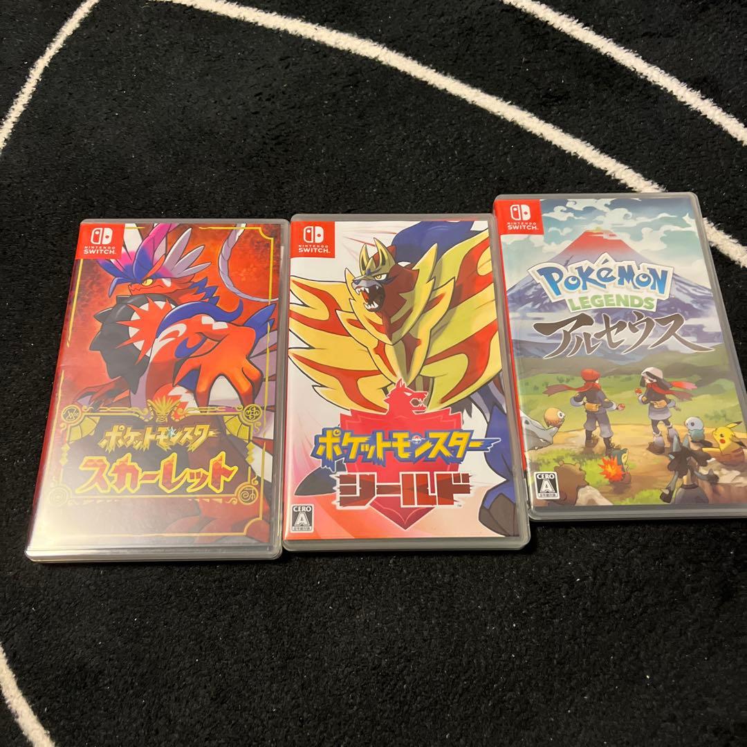 【Switch】 ポケットモンスター ソフト まとめ売り