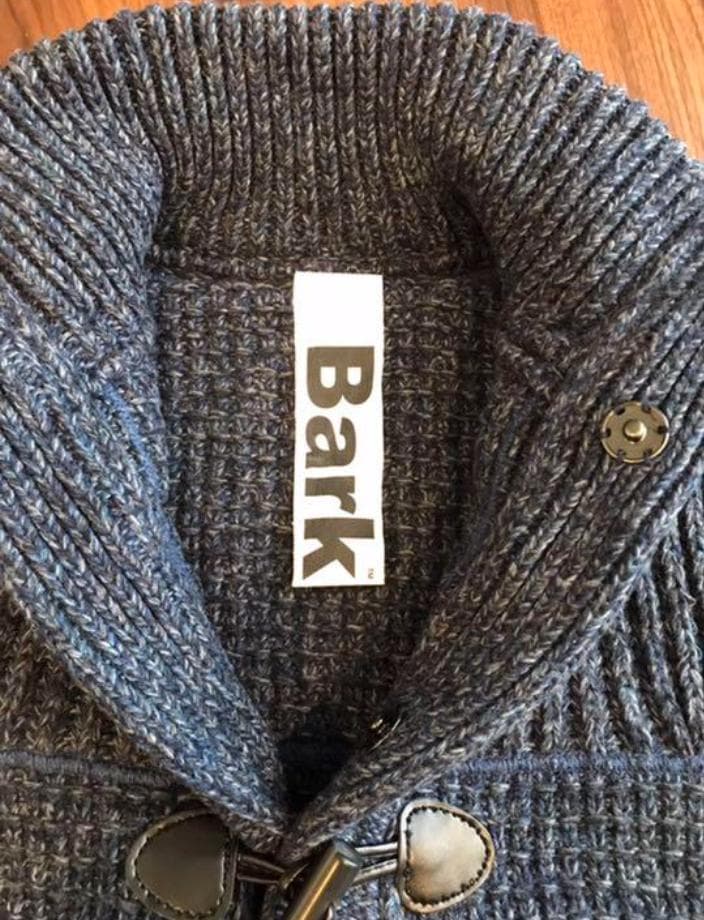 Bark ニットダッフルコート　XS